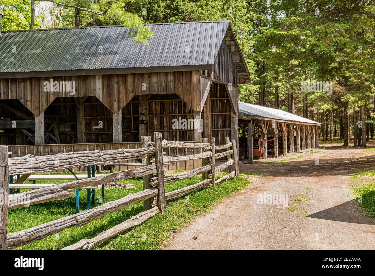O'Hara Settlement and Homestead Provincial Park Madoc Ontario Canada in
