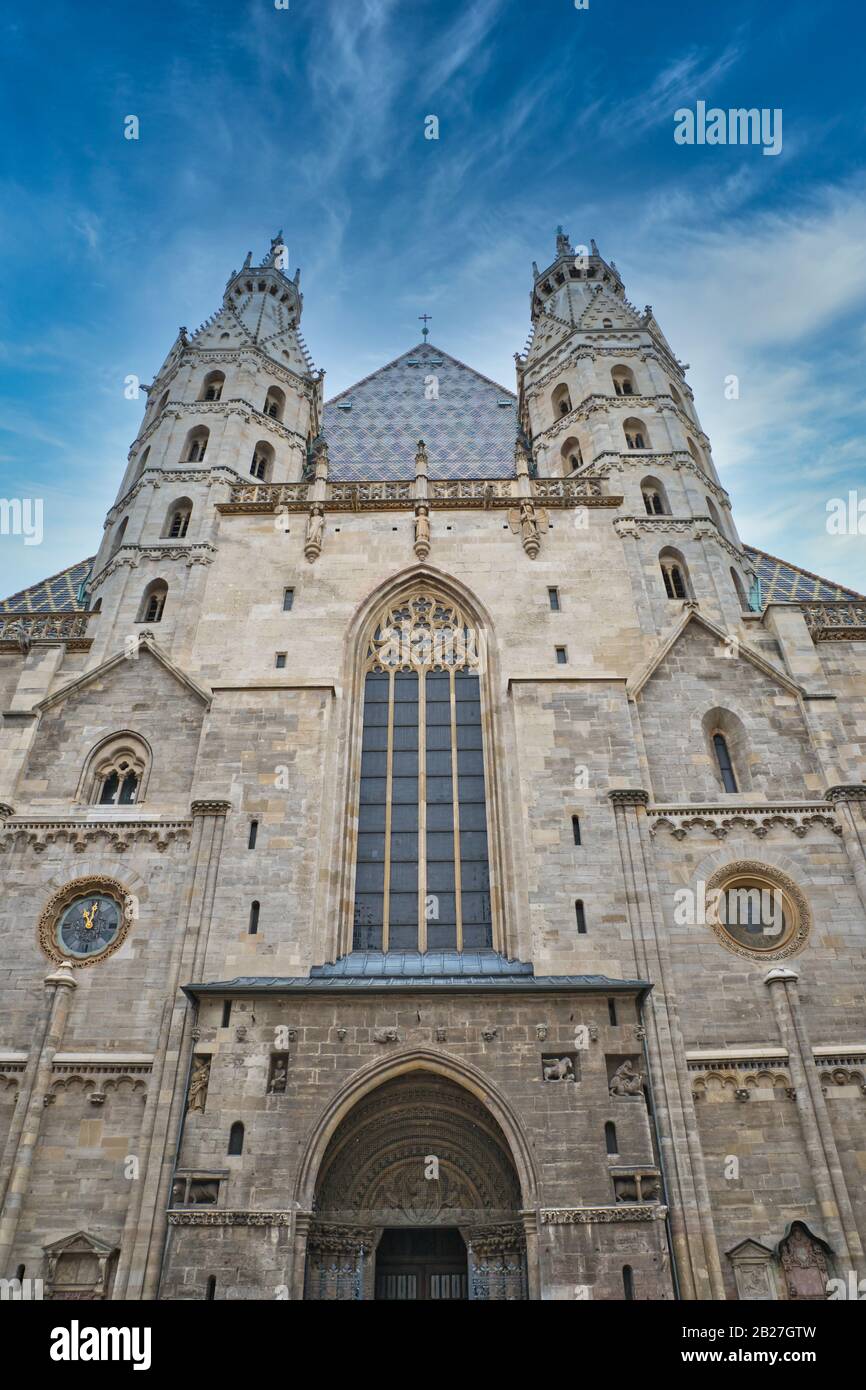 St. Stephan cathedral in Vienna, Austria Stock Photo