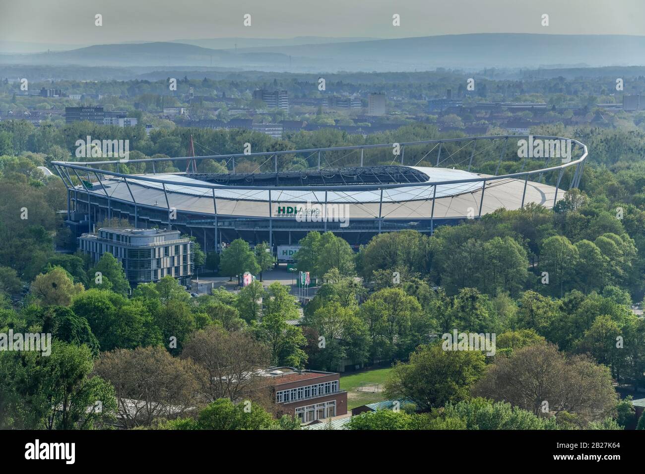 Fußballstadion HDI-Arena, Hannover, Niedersachsen, Deutschland Stock Photo