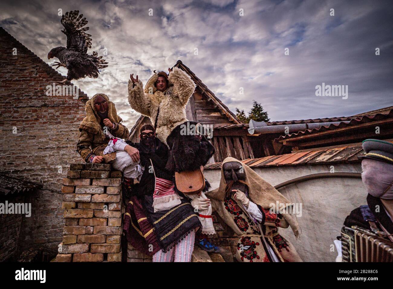 Buso festival of mohacs hi-res stock photography and images - Alamy