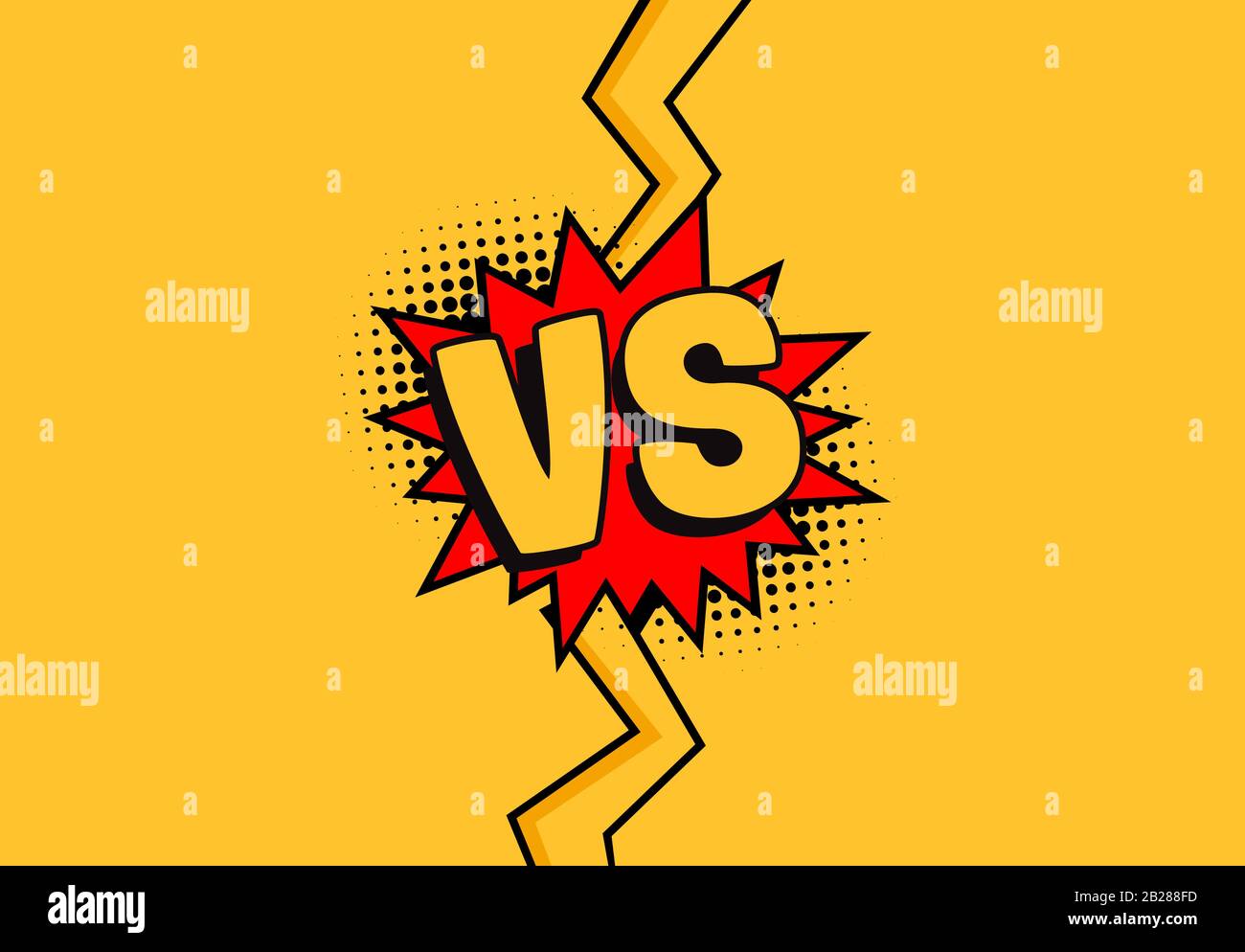 VS. Versus letter logo. Battle vs match, game Stock Vector by ©4zeva  345718194