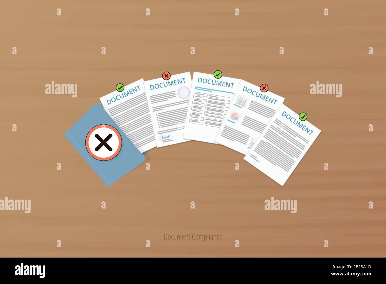 Paper Policy File Policies folder Stock Vector Images - Alamy