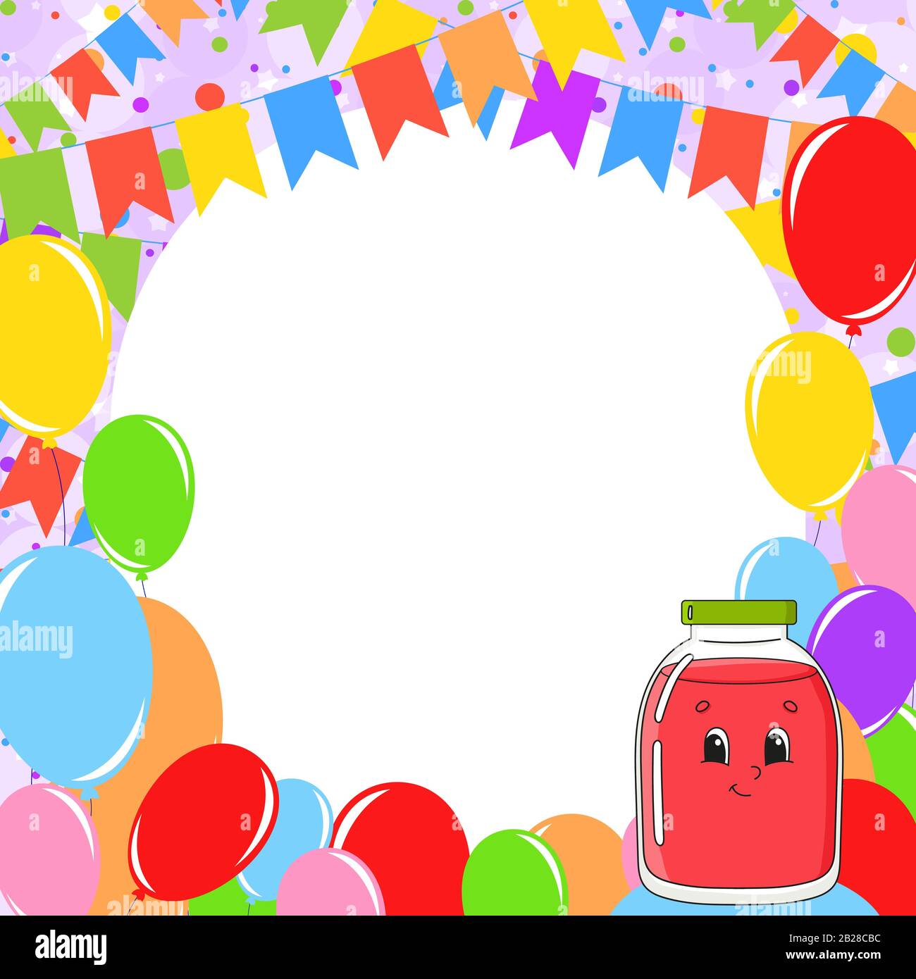 Happy birthday card vector hi-res stock photography and images