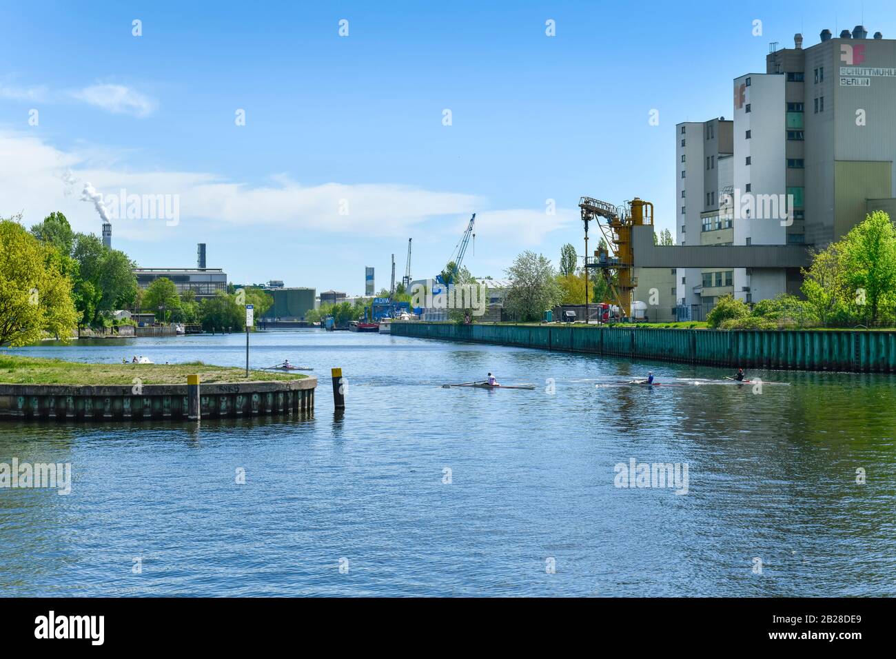 Spreemundung In Die Havel Spandau Berlin Deutschland Stock Photo Alamy