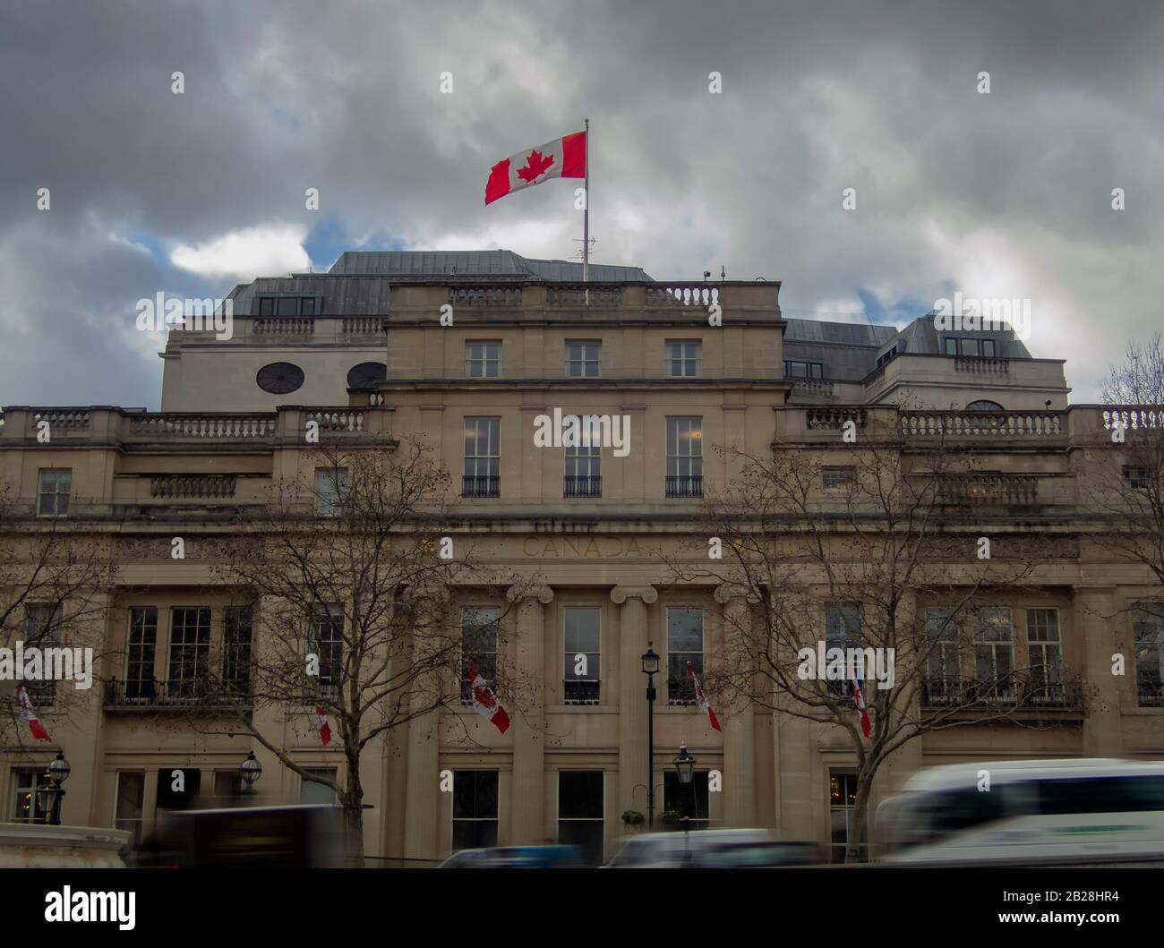 Canada House The High Commission of Canada in London Stock Photo Alamy