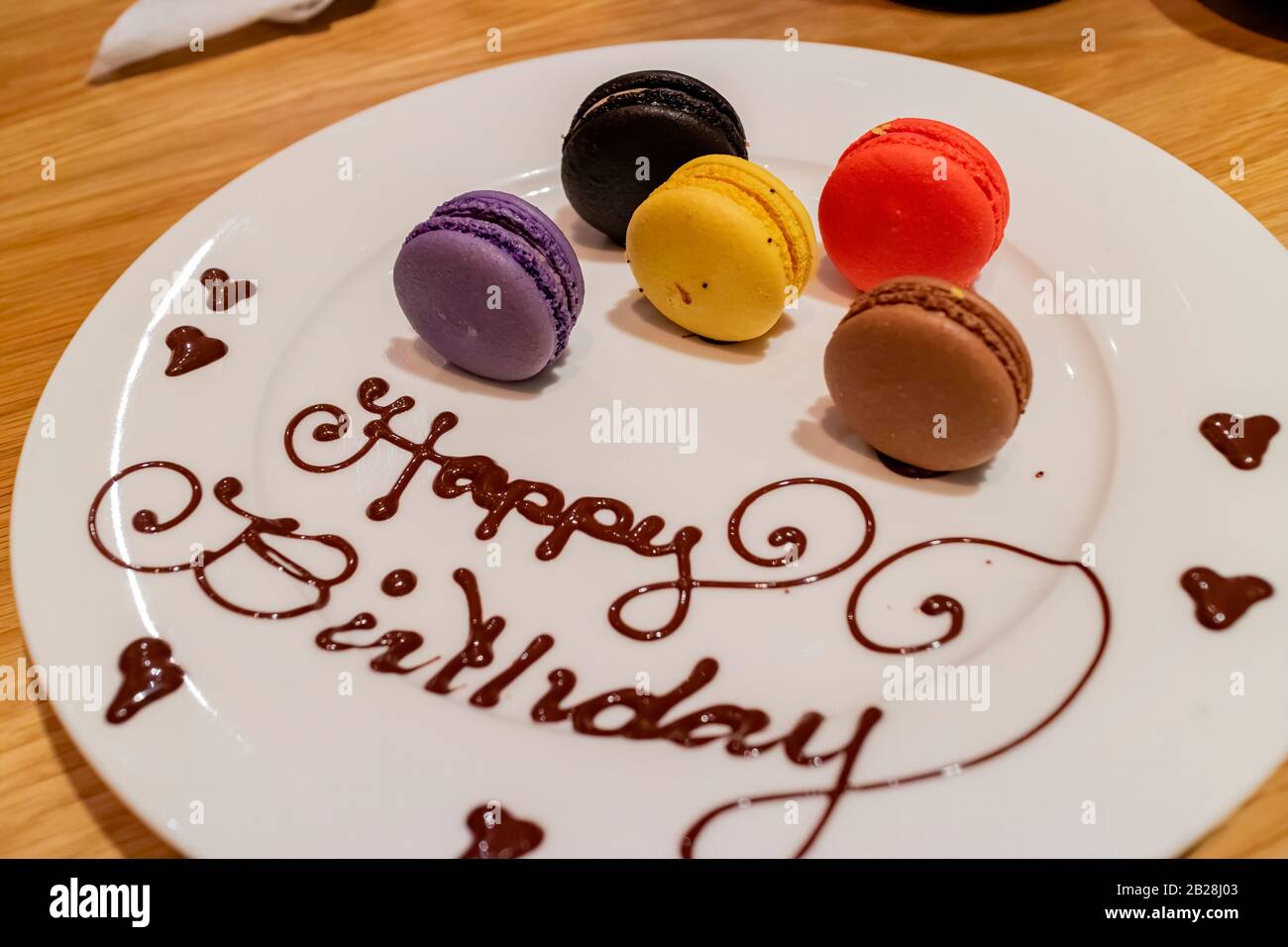 Happy birthday dessert plate hotsell