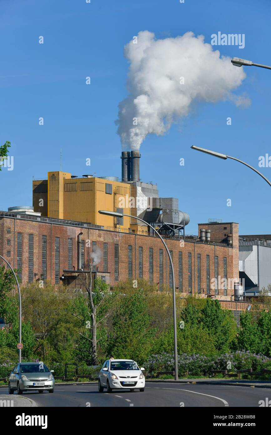 Heizkraftwerk Reuter, Siemensstadt, Spandau, Berlin, Deutschland Stock Photo