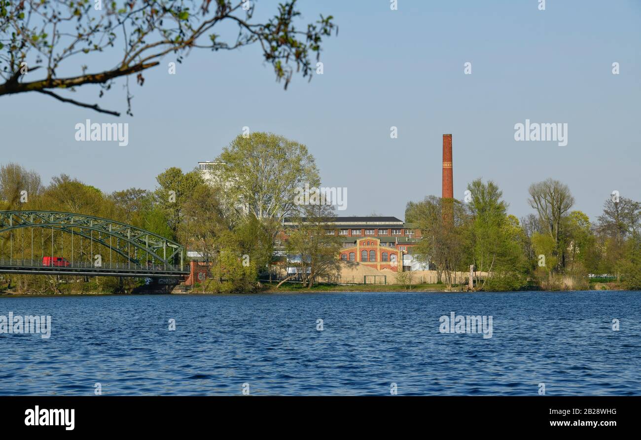 Pulverfabrik, Insel Eiswerder, Haselhorst, Spandau, Berlin, Deutschland Stock Photo