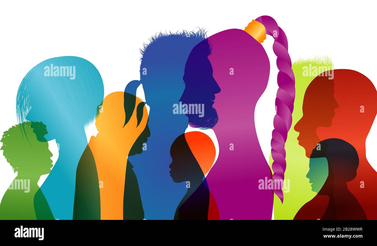 Group of people all ages hi-res stock photography and images - Alamy