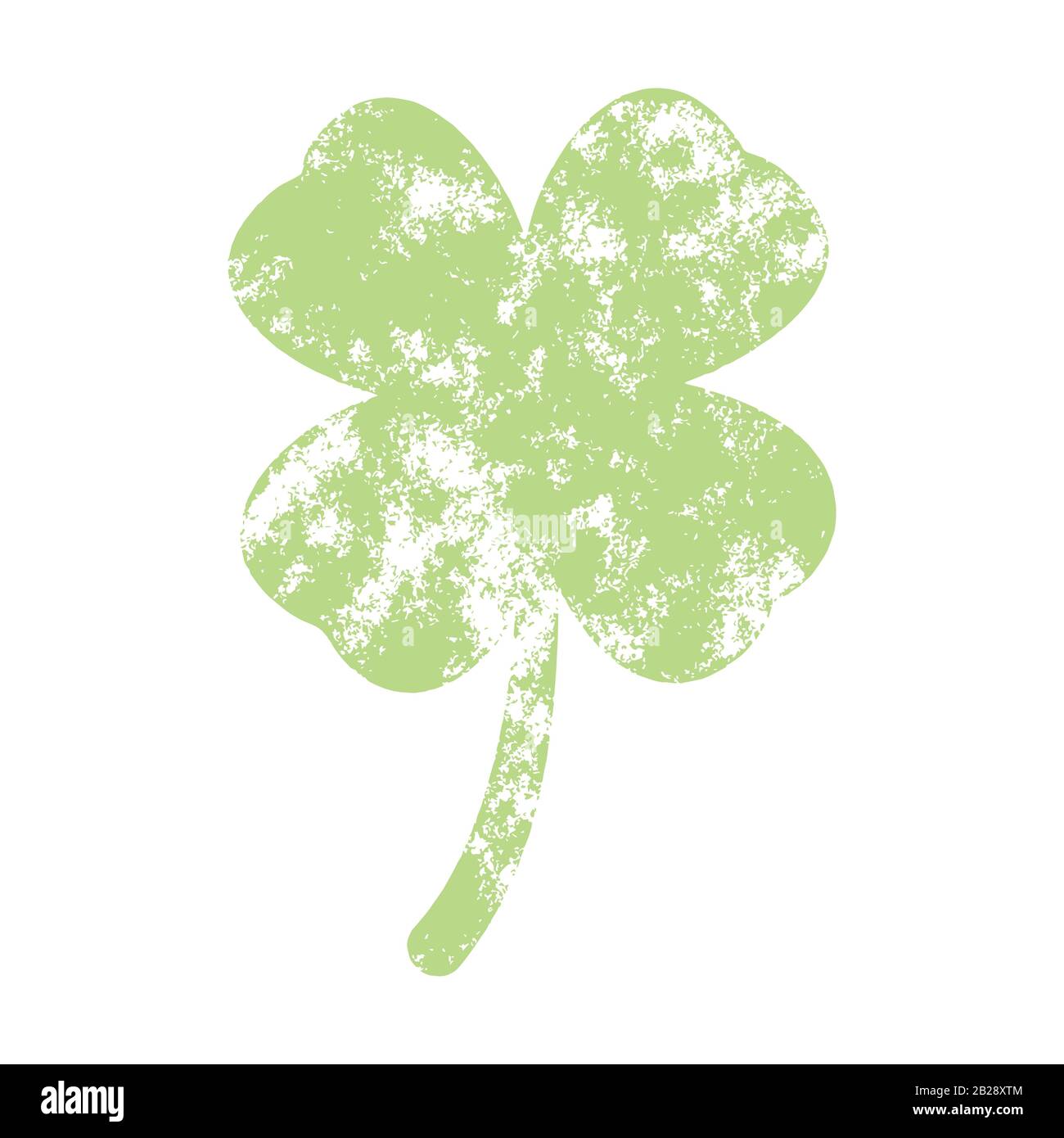 Grunge Clover Shamrock Stock Vector Image & Art - Alamy