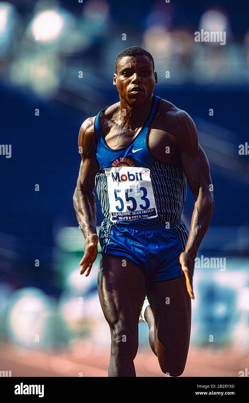 1996 us olympic track and field team trials hires stock photography