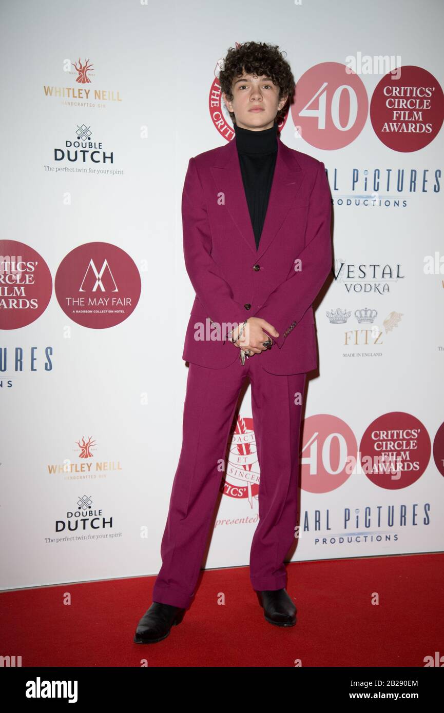 Arriving on the red carpet for the London Critic s Circle Film
