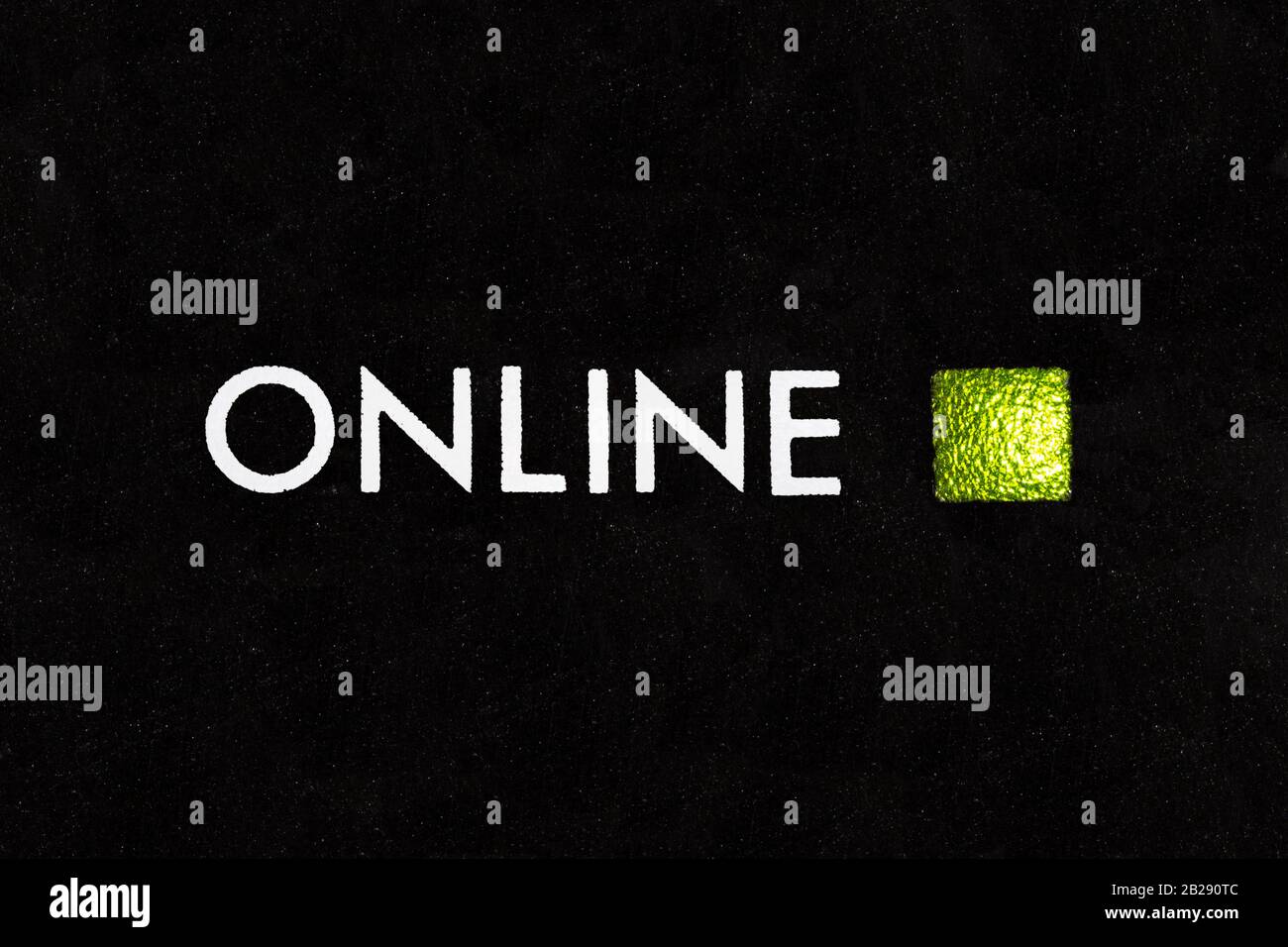 Macro photograph of online modem indicator light Stock Photo Alamy