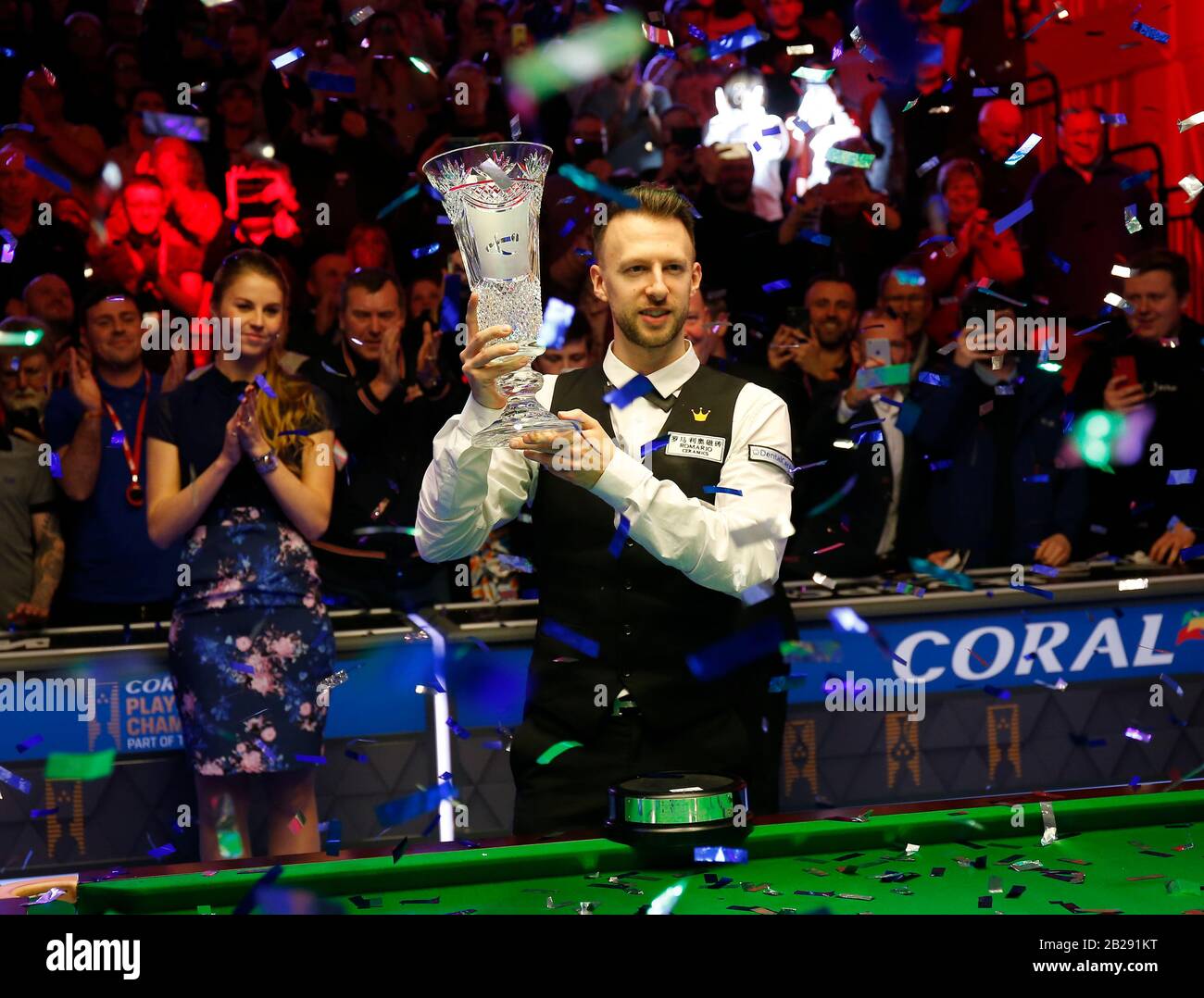 Waterfront, Southport, Merseyside, UK. 1st Mar, 2020. World Snooker Championship, Coral Players