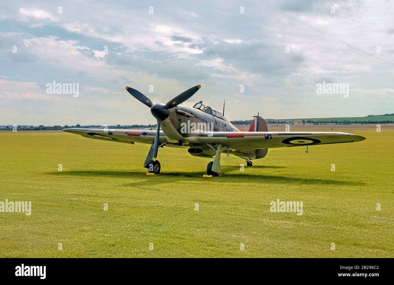 Hawker Hurricane. Stock Photo