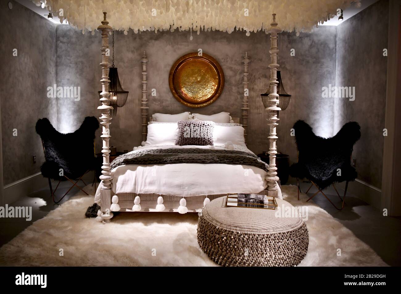 Restoration Hardware flagship store interior, NYC, USA Stock Photo Alamy