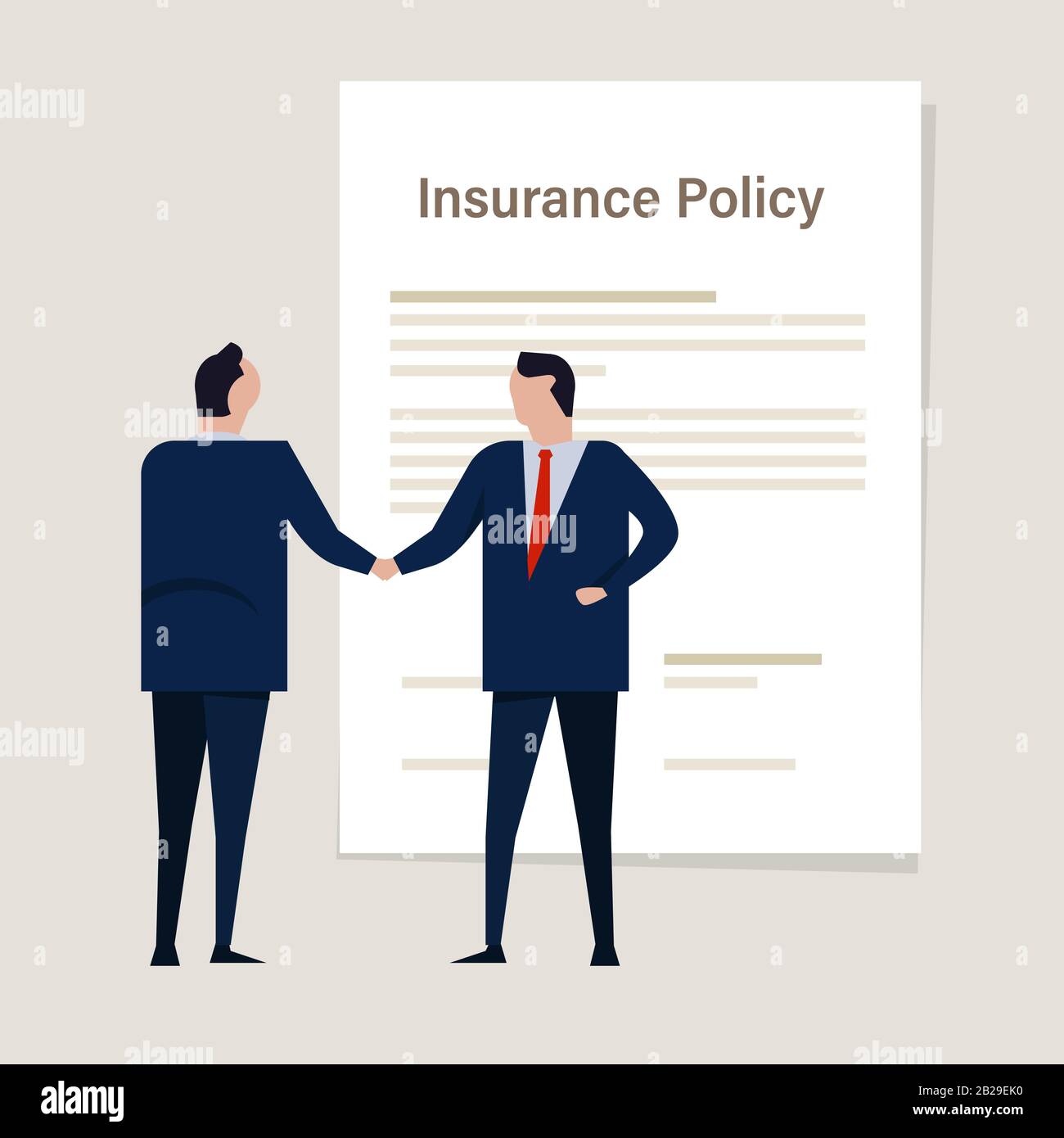 Agreement insurance policy. Insurance claim transaction money. hand of ...