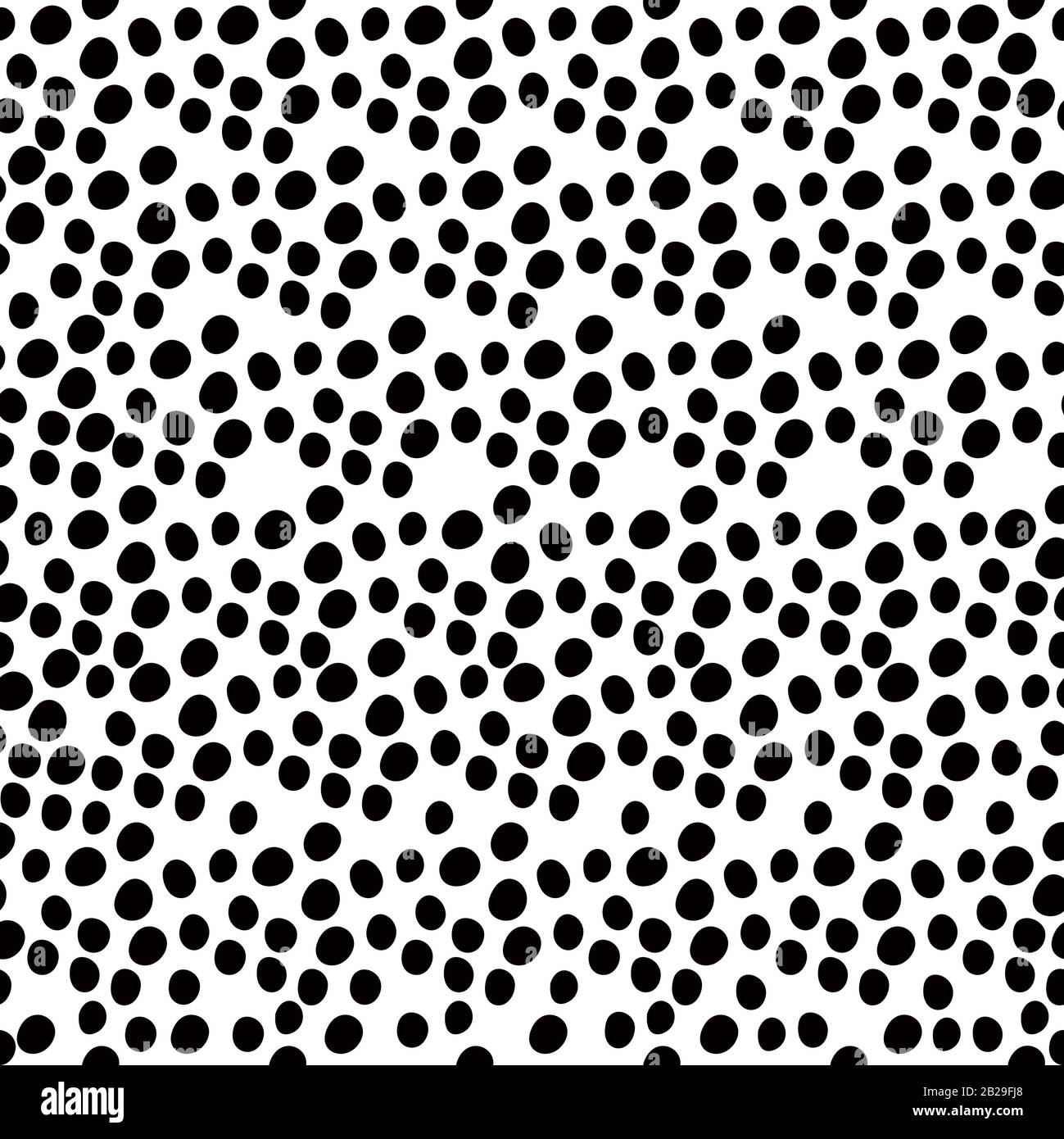 This is a illustration of Hand-painted Aligned polka dot pattern ...