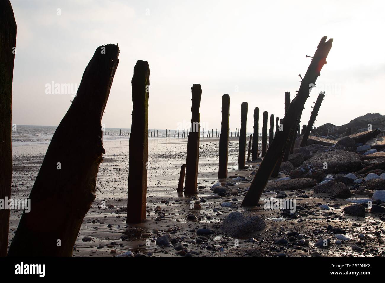 Spurn Head North Yorkshire Stock Photo