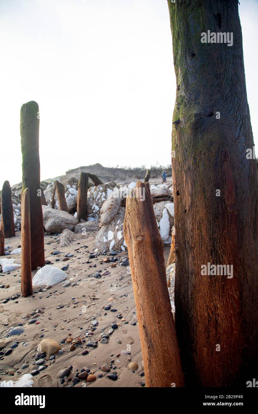 Spurn Head North Yorkshire Stock Photo