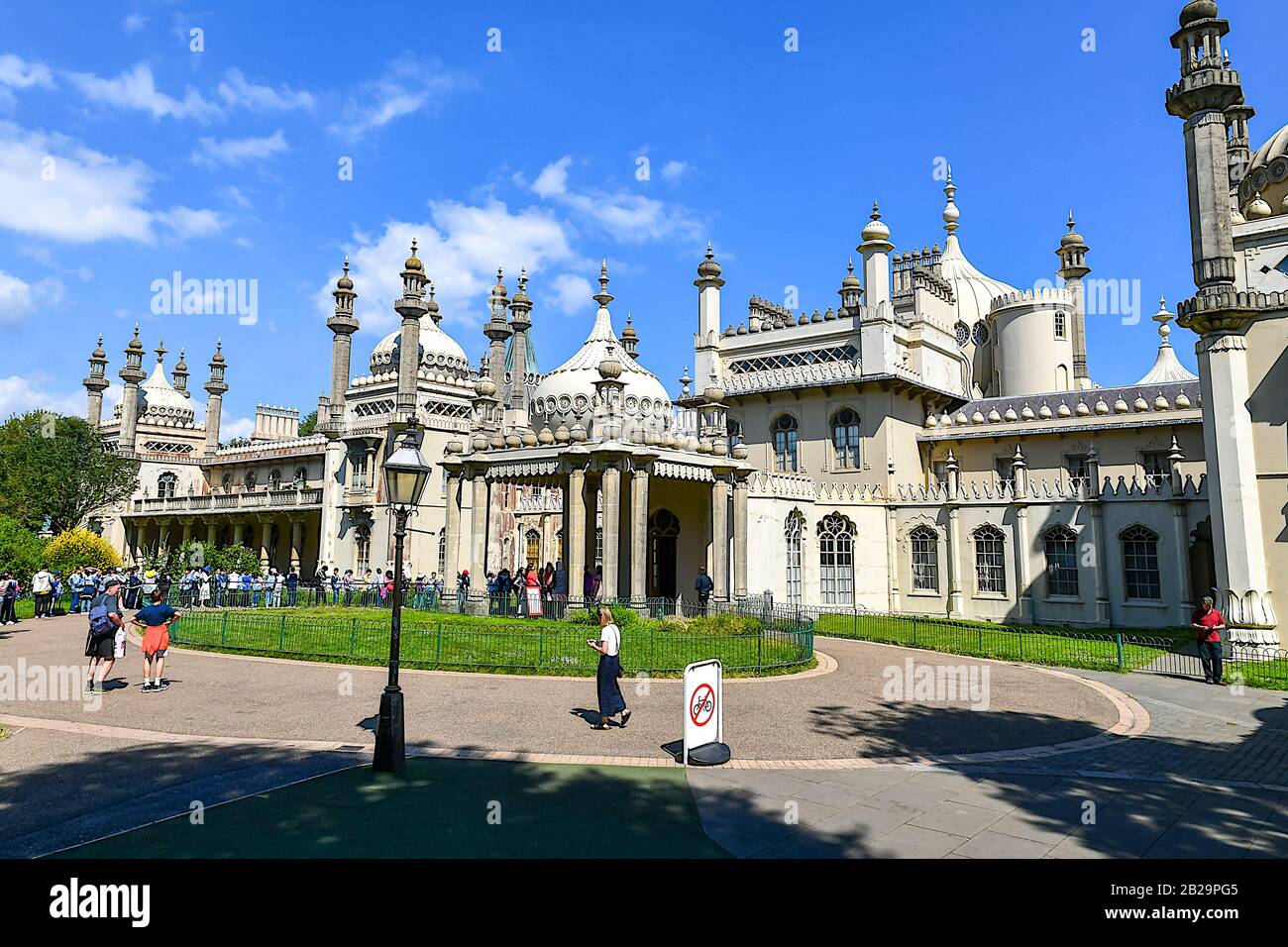 Royal Pavilion exterior, Brighton, East Sussex, England, UK Stock Photo