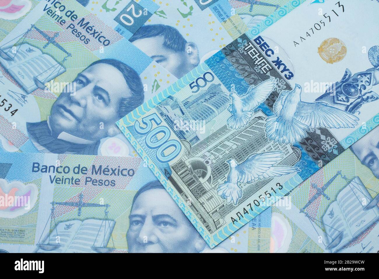 Tenge Note High Resolution Stock Photography And Images Alamy