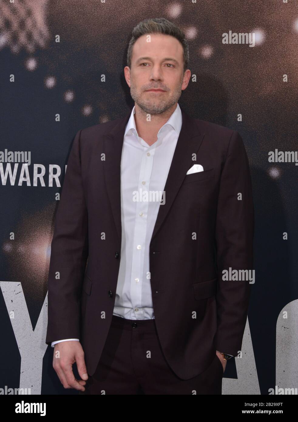 Los Angeles, USA. 01st Mar, 2020. Ben Affleck 019 attend the premiere of Warner Bros Pictures' ' The Way Back' at Regal LA Live on March 01, 2020 in Los Angeles, California. Credit: Tsuni/USA/Alamy Live News Stock Photo