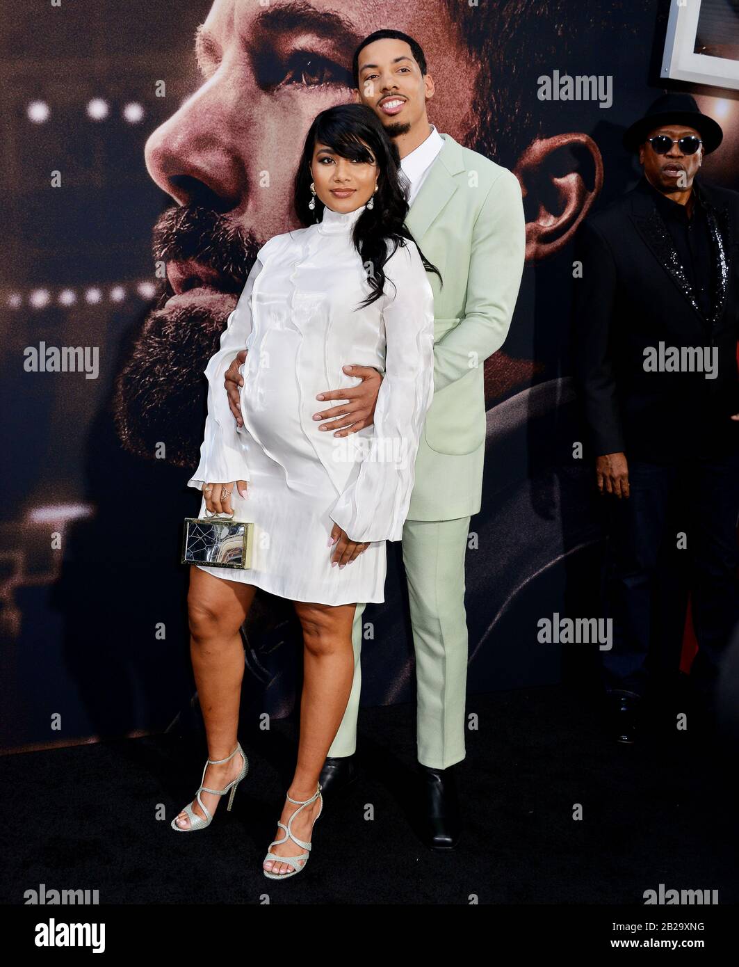 Los Angeles, USA. 01st Mar, 2020. Bobbie Leigh - pregnante - and Melvin Gregg attend the premiere of Warner Bros Pictures' ' The Way Back' at Regal LA Live on March 01, 2020 in Los Angeles, California. Credit: Tsuni/USA/Alamy Live News Stock Photo