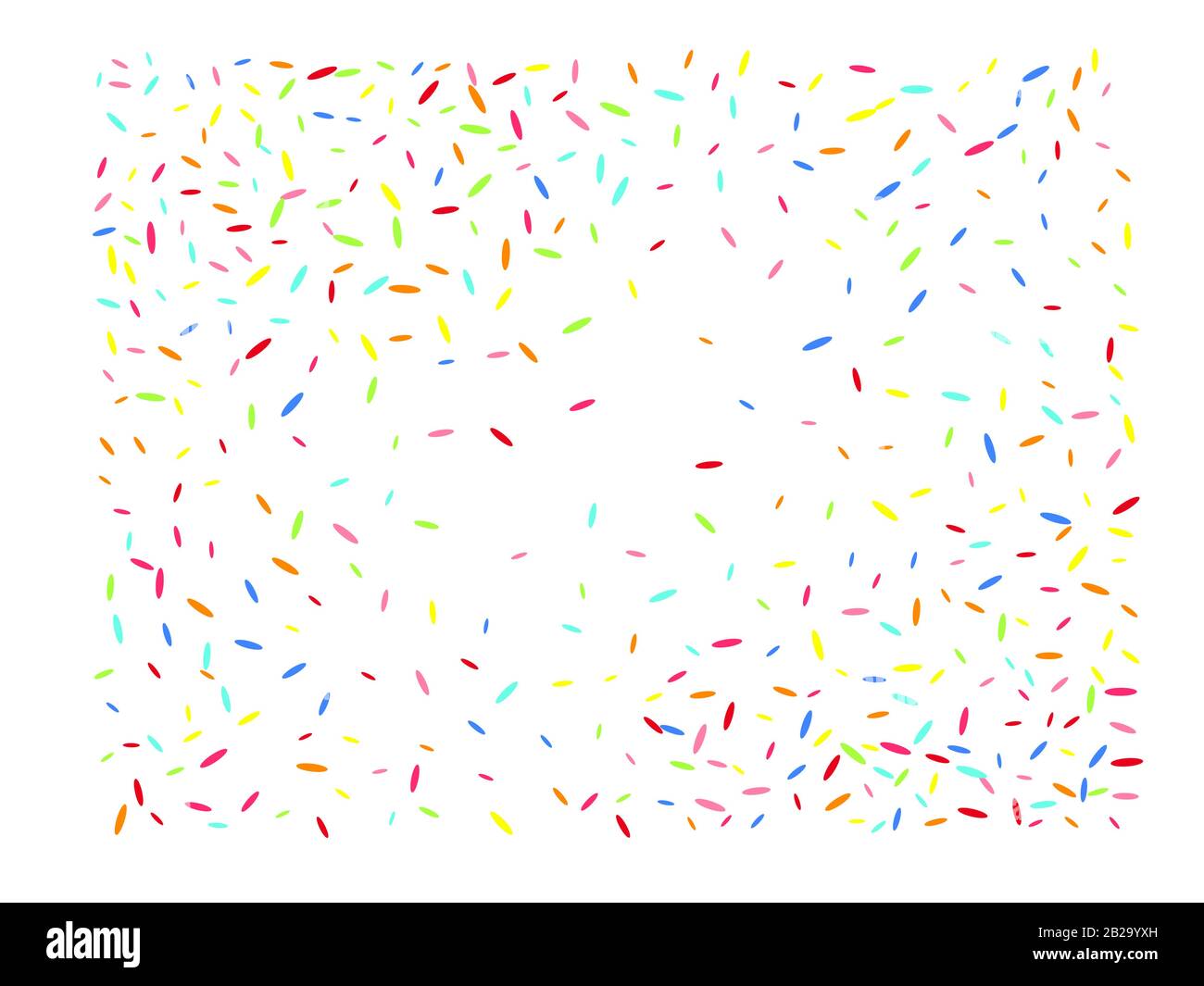 Multicolor hexagonal shapes structure. Confetti new background pattern. The good confetti background illustrations design. Stock Vector