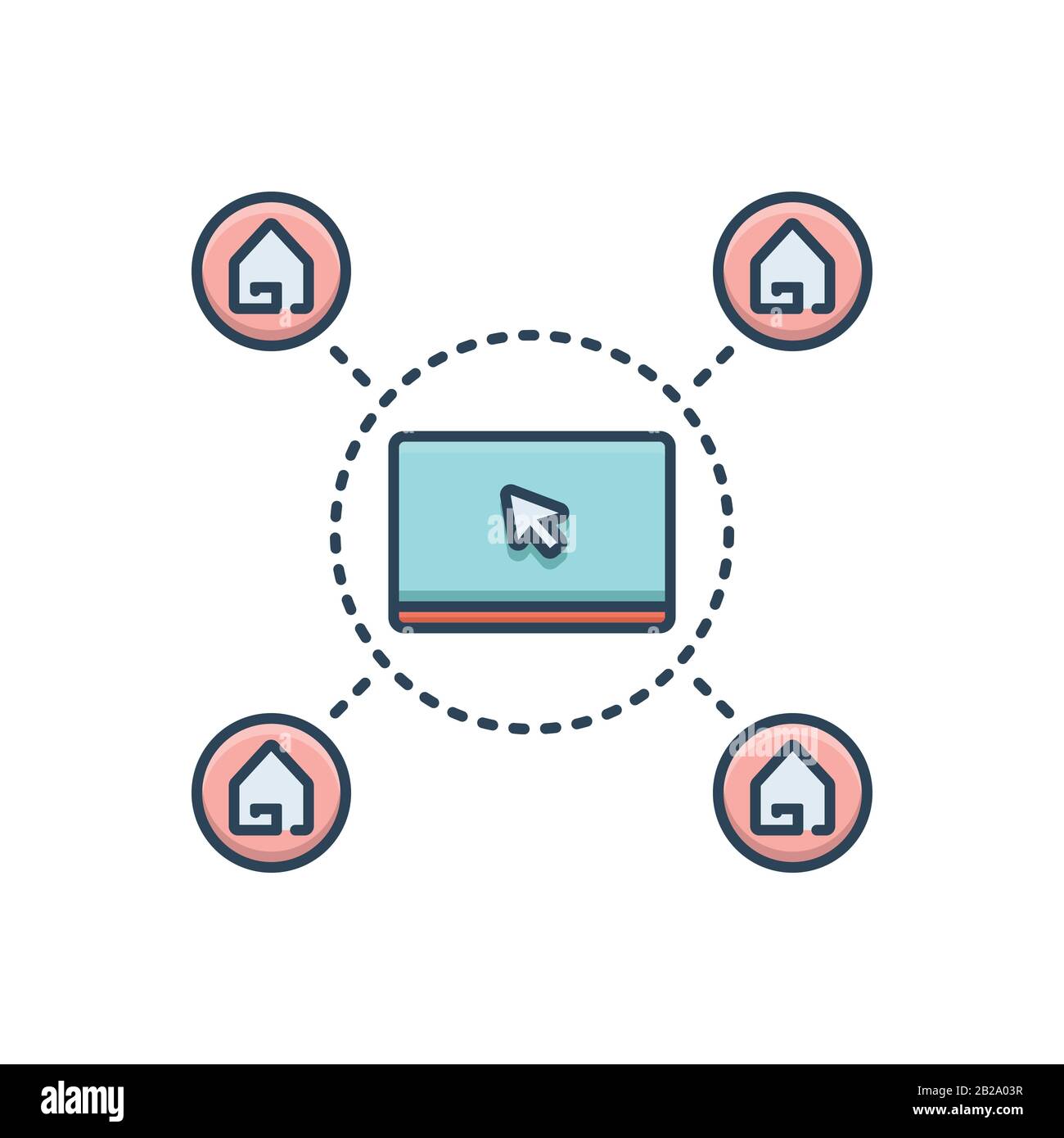 Online support icon Stock Vector