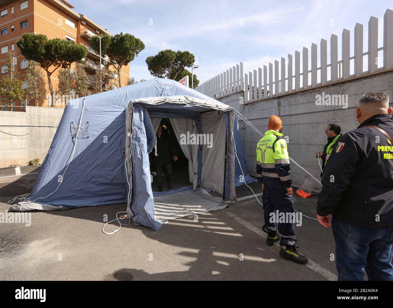 ROMA POLICLINICO CASILINO Stock Photo Alamy