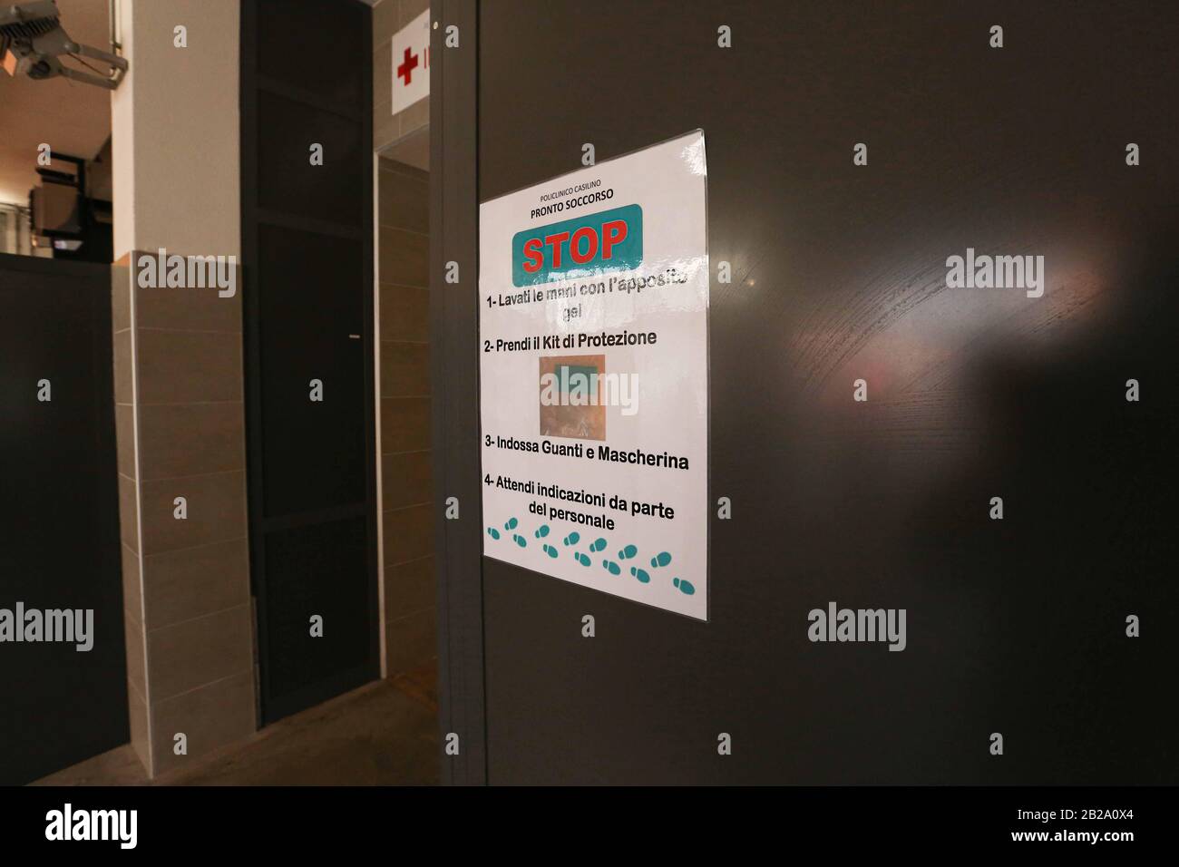 ROMA POLICLINICO CASILINO Stock Photo Alamy