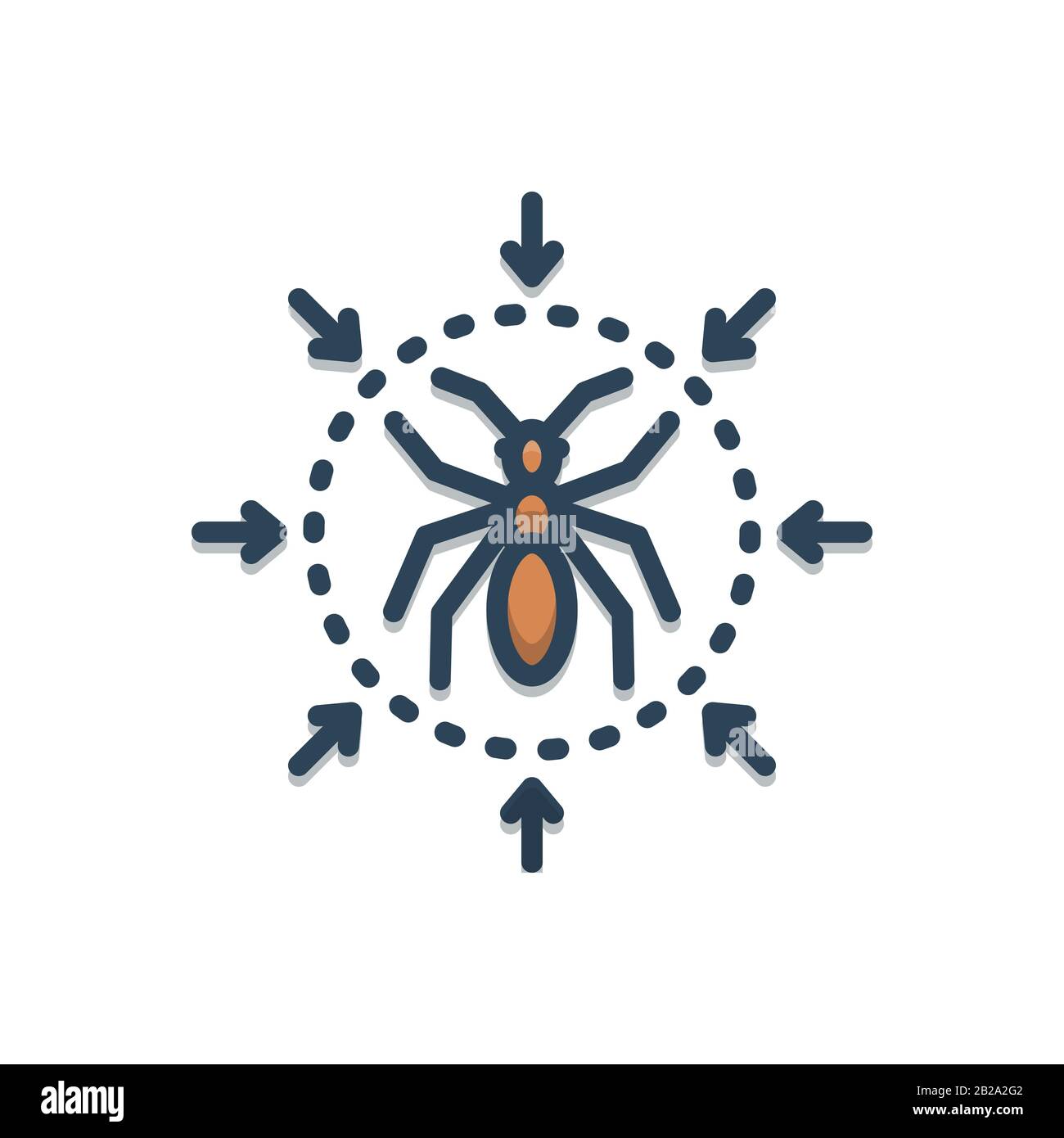 Icon for pest control,extermination Stock Vector Image & Art - Alamy