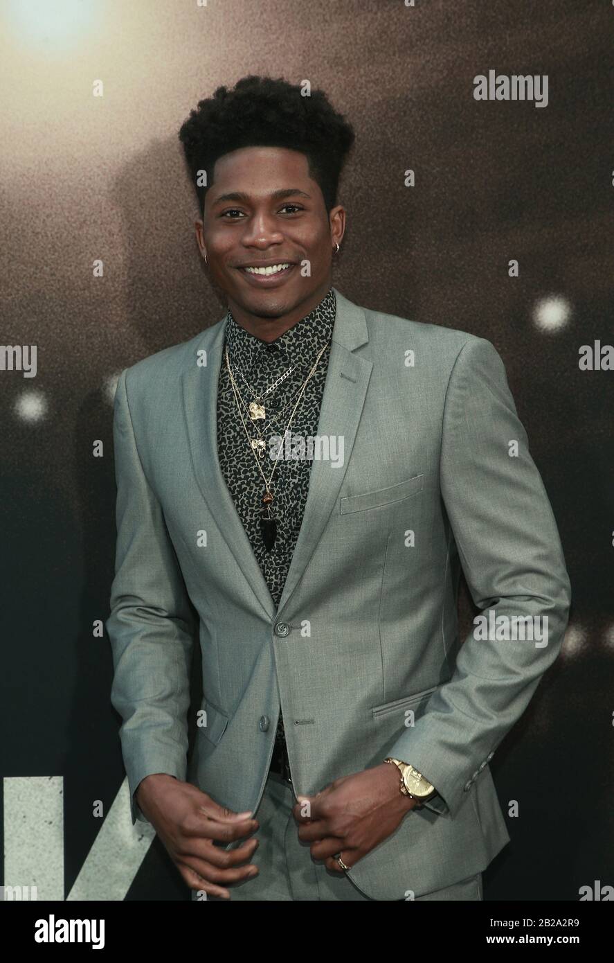 Los Angeles, Ca. 1st Mar, 2020. Abraham D. Juste, at the premiere of ...