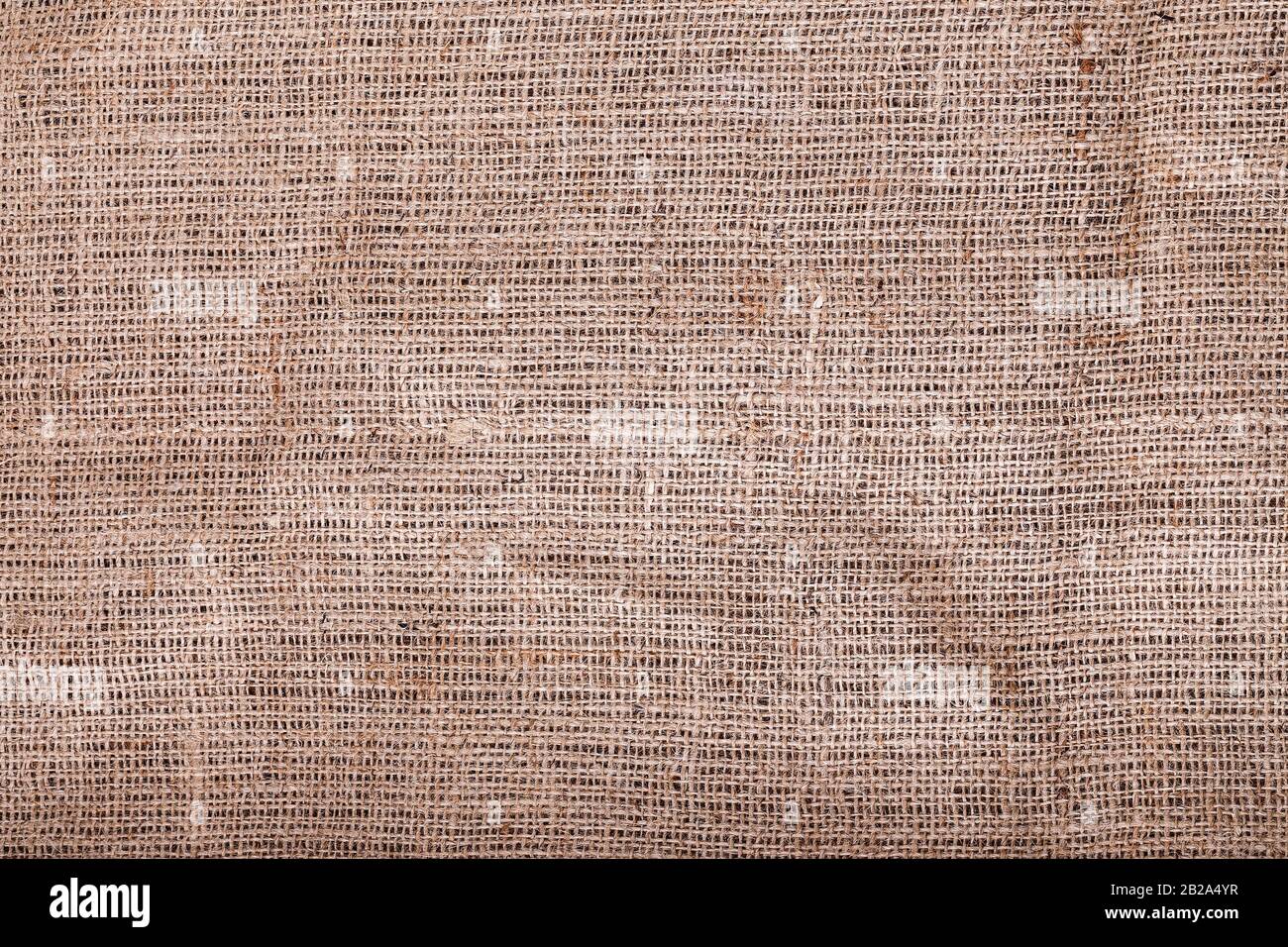 background texture burlap fabric gray blank Stock Photo