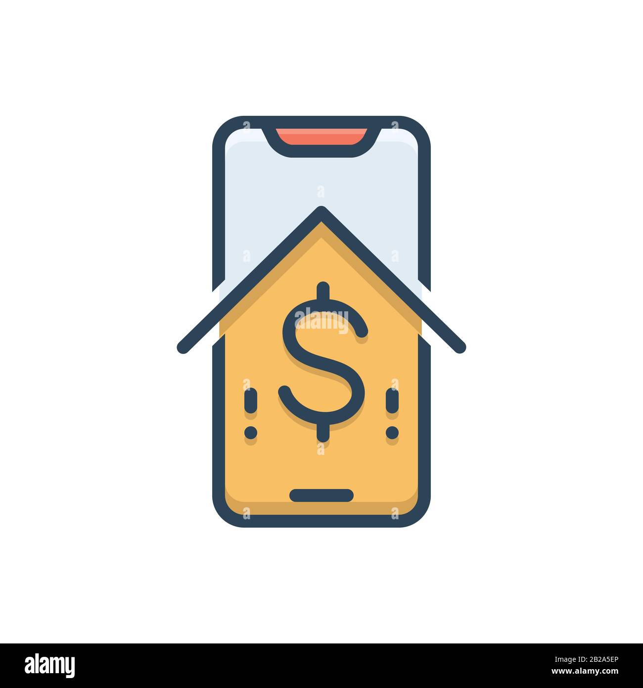 Banking mobile Stock Vector Images - Alamy