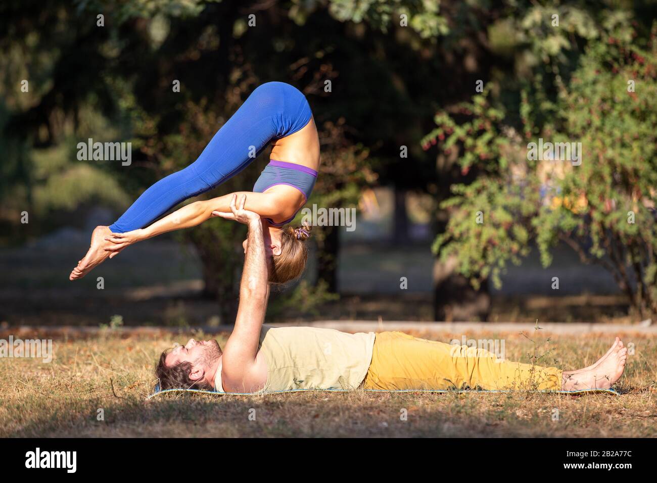 Acro Yoga Performance Duo for Hire in Austin, duo yoga poses -  thirstymag.com