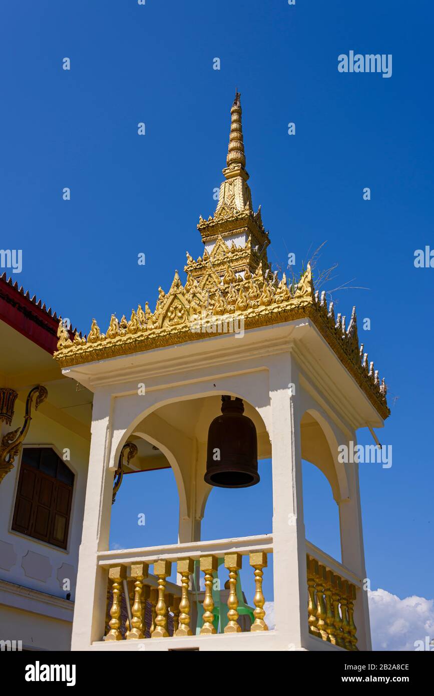 Wat Mongkhon Nimit Buddhist Temple, Phuket Old Town, Thailand Stock Photo