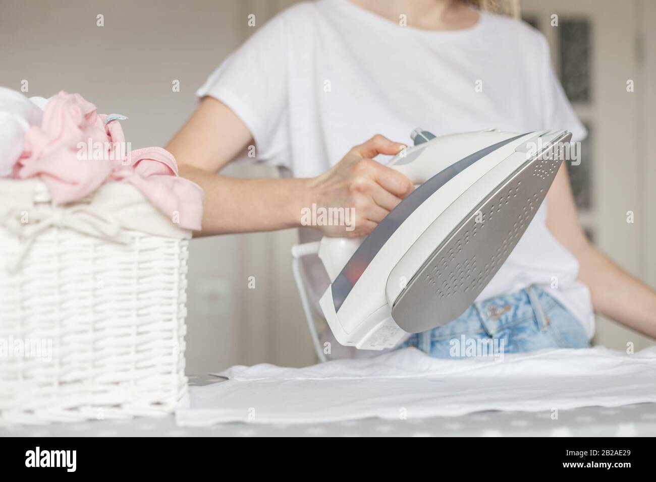 Ironing cloth stock image. Image of clothes, household - 39833861