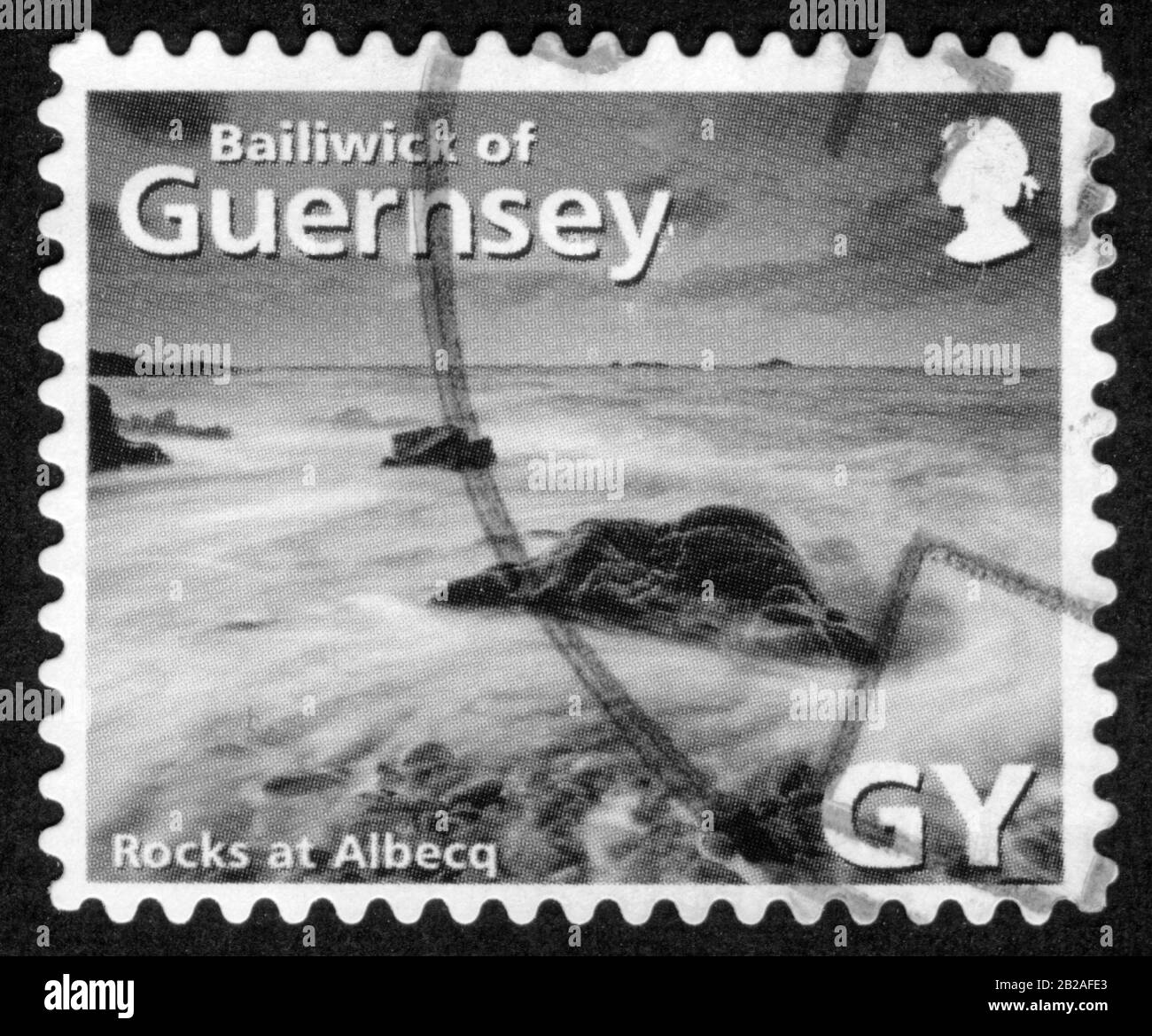 Guernsey mail Black and White Stock Photos & Images - Alamy