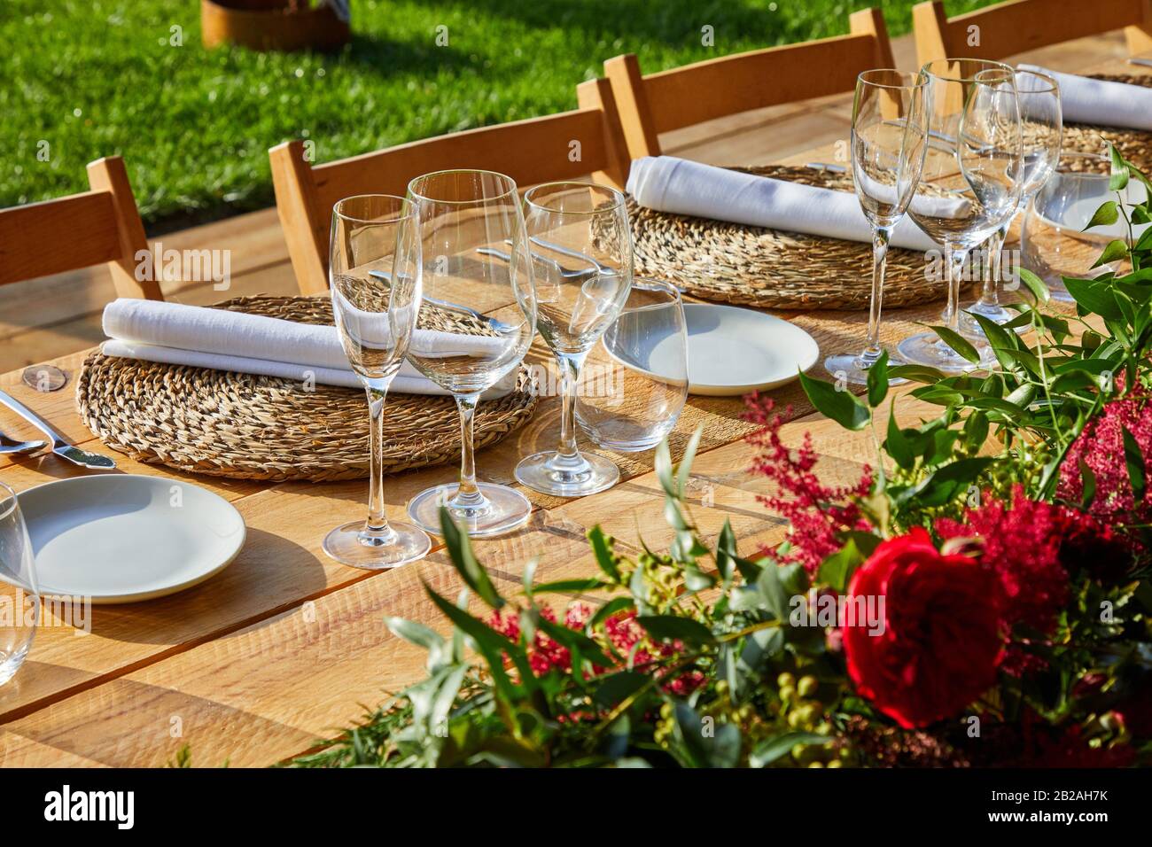 Dining room, Event Celebration, Wedding, Hondarribia, Gipuzkoa, Spain Stock Photo
