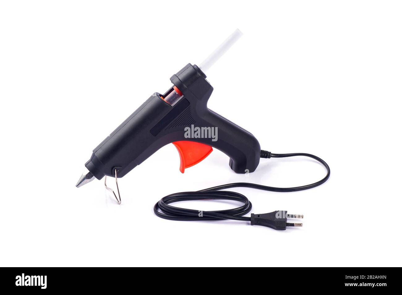 Electric hot glue gun isolated on white background Stock Photo Alamy