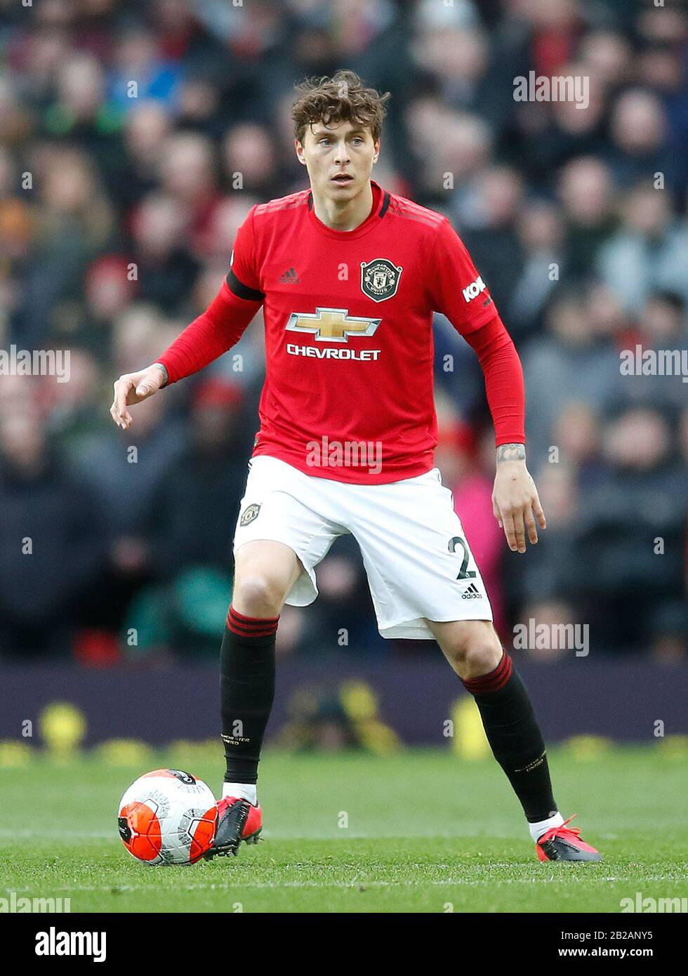 Manchester United's Victor Lindelof Stock Photo