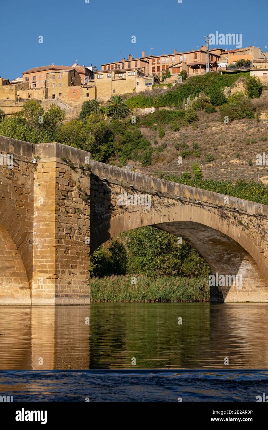 Puente Medieval sobre el río Ebro, San Vicente de la Sonsierra, La