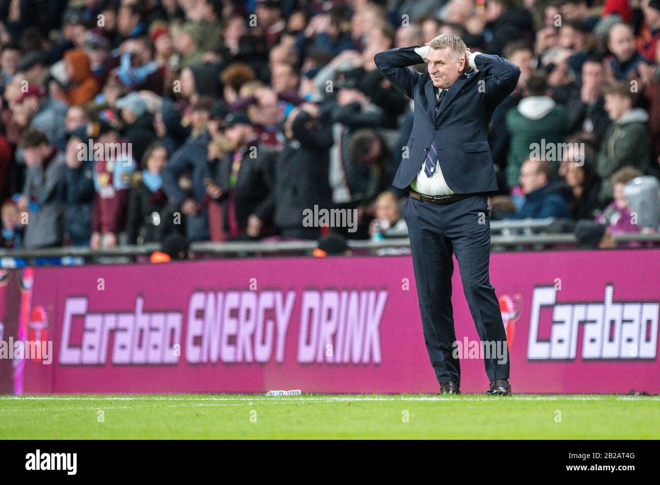 Carabao Cup Final between Aston Villa and Manchester City at Wembley