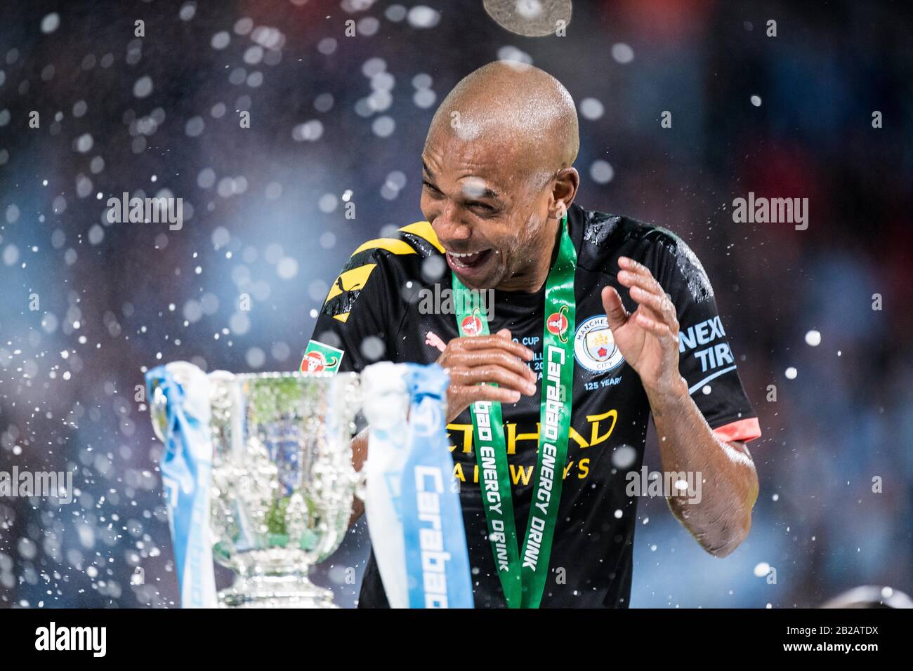 Carabao Cup Final between Aston Villa and Manchester City at Wembley
