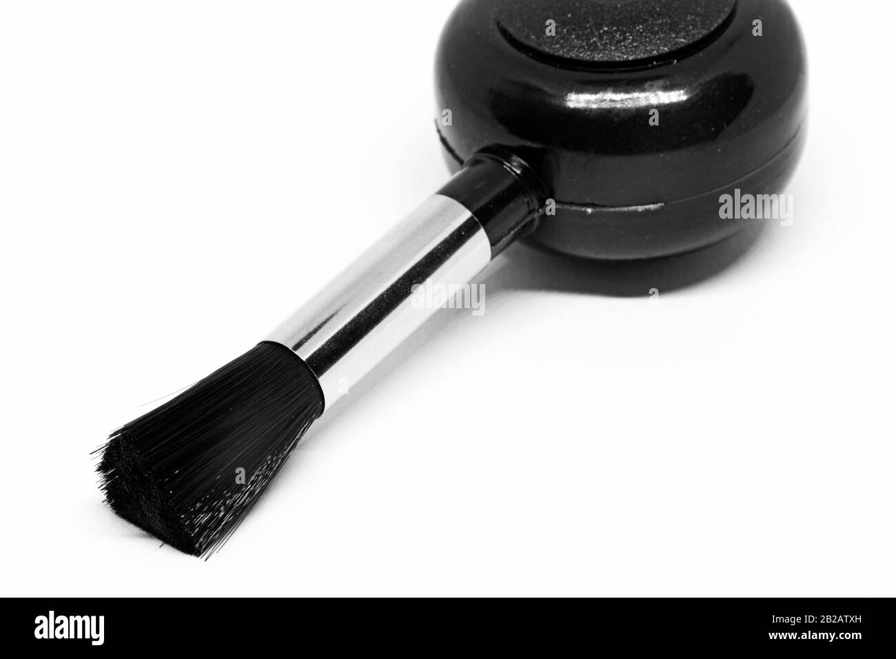 brush with bellows for cleaning lenses Stock Photo Alamy