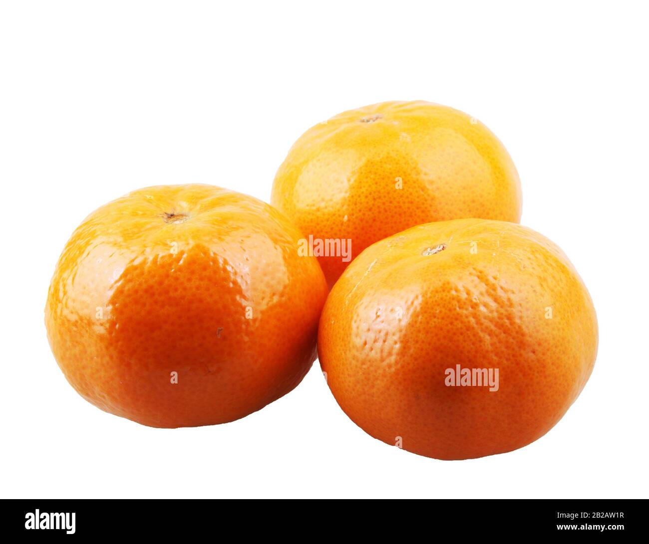 Bright Fresh Tangerine Fruits On A White Background Stock Photo Alamy