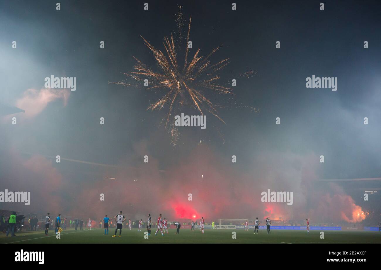 Crvena Zvezda fans with the loudest pre-game ceremony ever? 