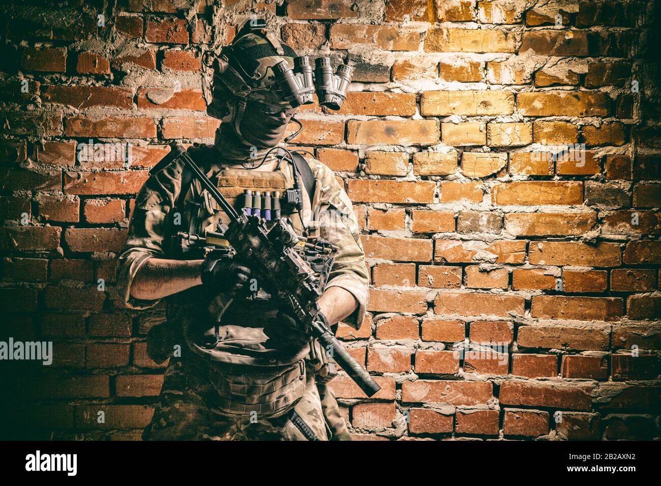 Special operations forces soldier, counter terrorism assault team